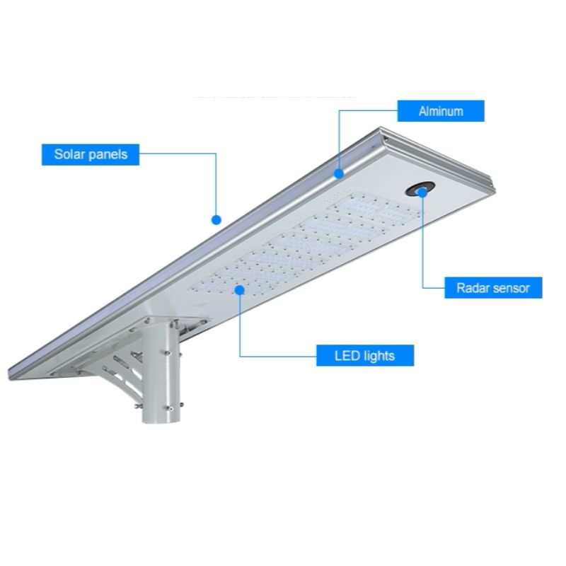 30w 60w 80w 100w solar street light