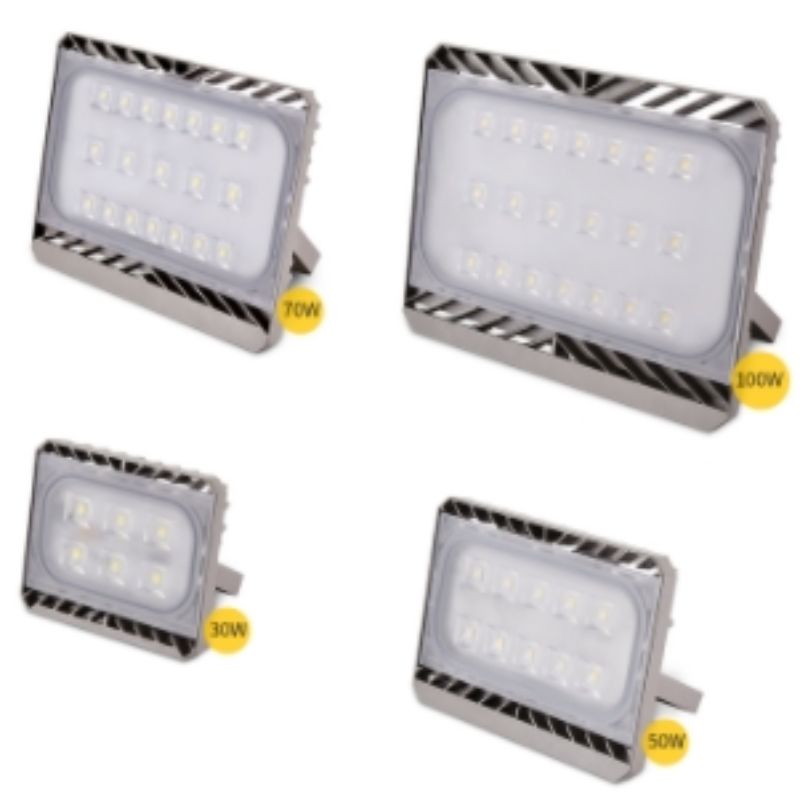 High quality Cool White IP65 Outdoor Waterproof Aluminum 30W 50W 70W 100W LED Flood Light